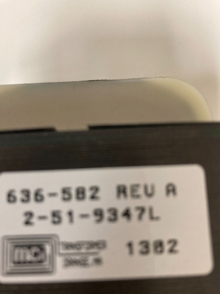 Simplex, 636-582, Audio transformer