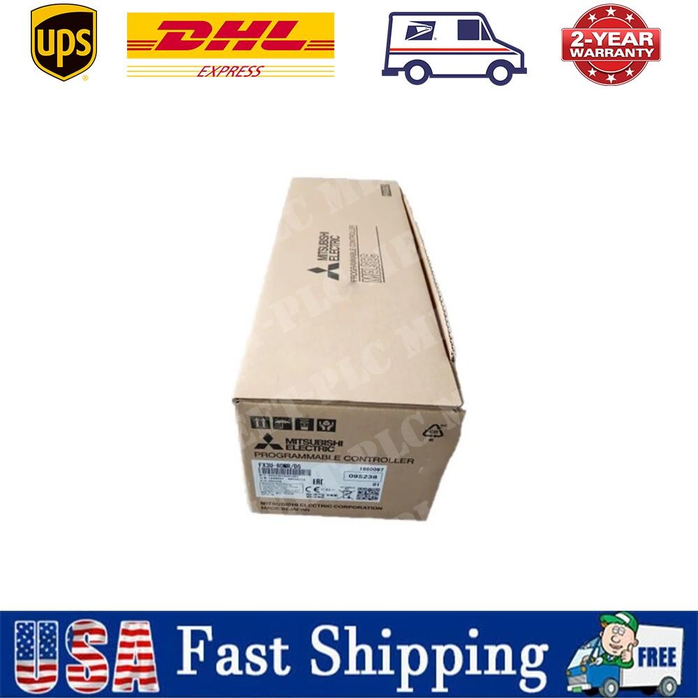 1PC New Mitsubishi FX3U-80MR-DS Programmable Controller FX3U-80MR/DS Fast Ship