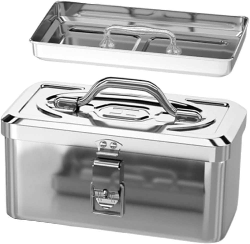 Mechanical Tool Suitcase Hard Case Organizers Safe Tool Box Tool Box Stainles