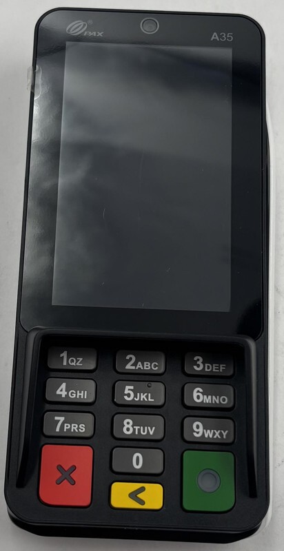 PAX A35 A35-0BW-RD6-01AA ANDROID POS CREDIT CARD TERMINAL READER