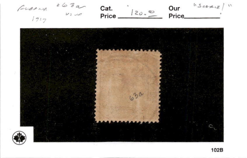 Albania, Postage Stamp, #63a Used, 1917 Bird