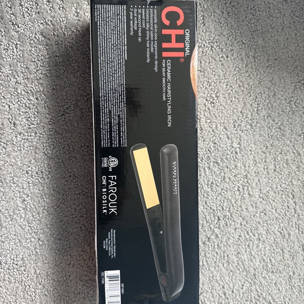 New CHI Original Ceramic Hairstyling iron.