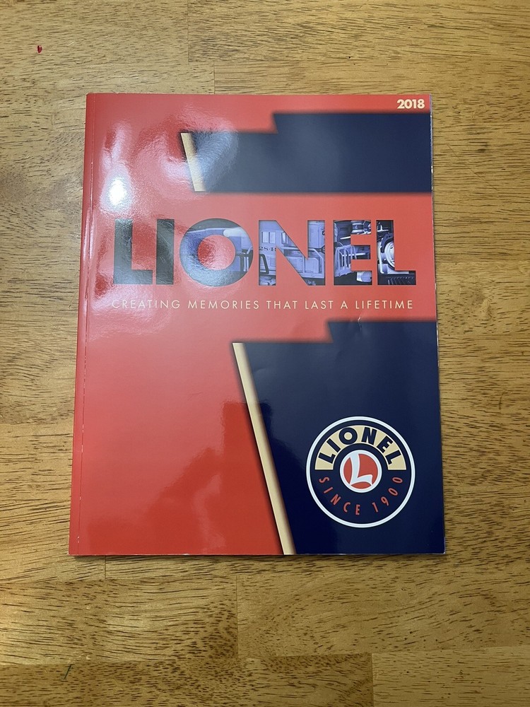 LIONEL 2018 CATALOG VOLUME 1