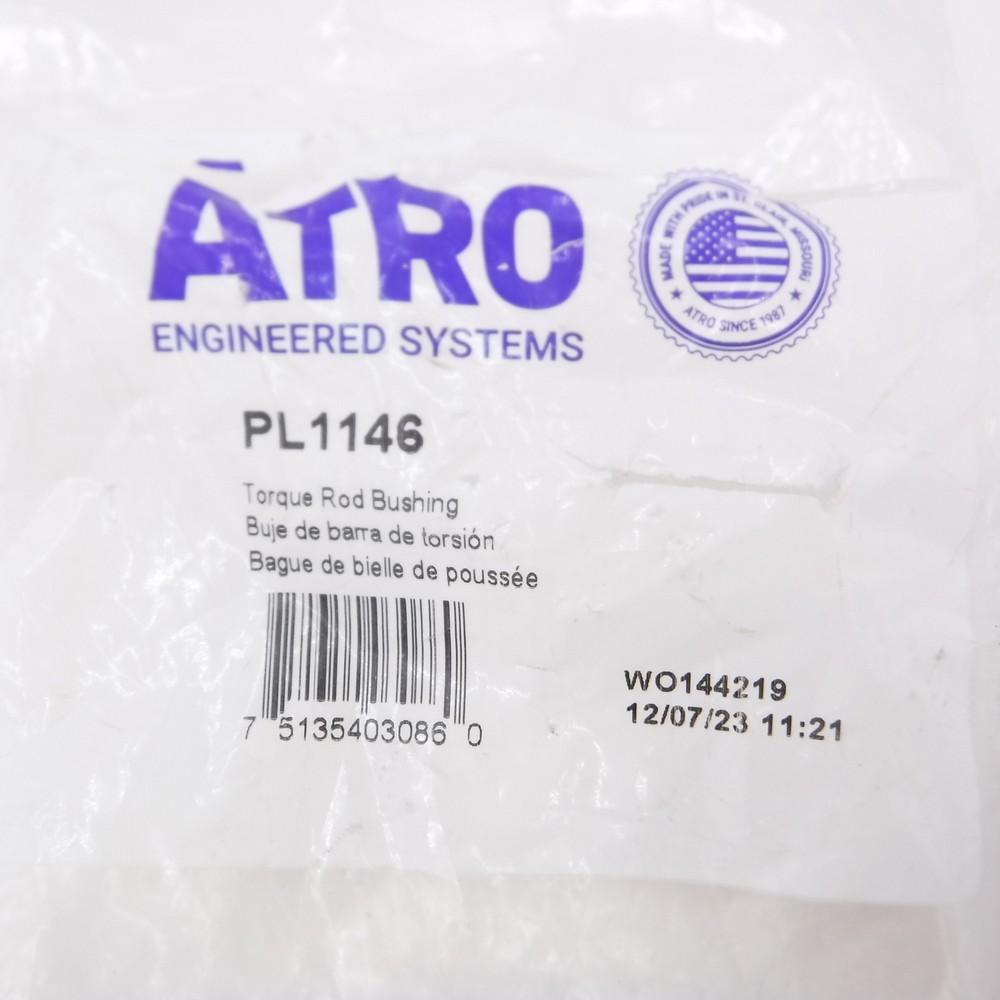 Atro Torque Rod Bushing PL1146 for Freightliner, Peterbilt