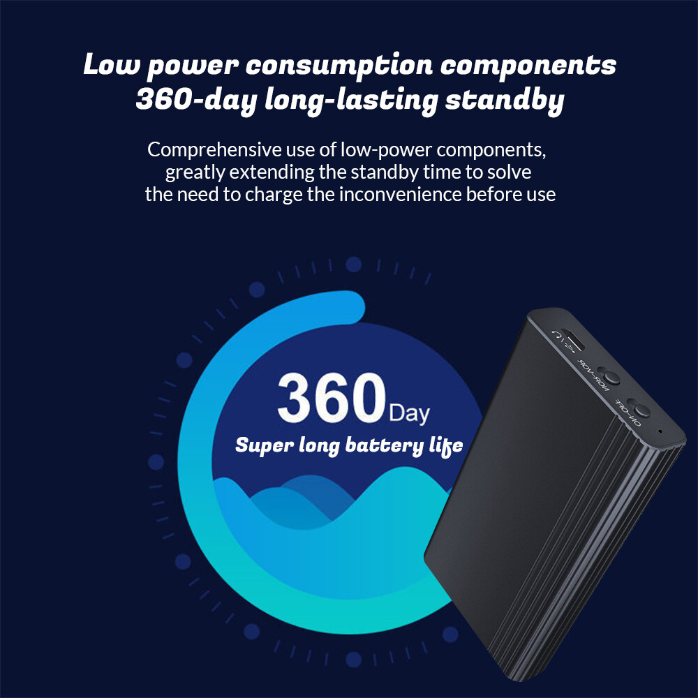 Digital Voice Activated Recorder Audio Recording Device Dictaphone MP3 Player