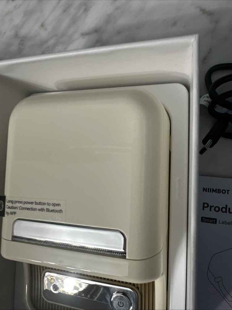 NIIMBOT B21S Smart Label Printer Open Box