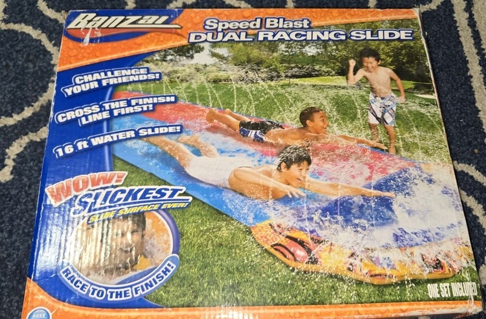 Banzai Speed Blast Dual Racing Slide