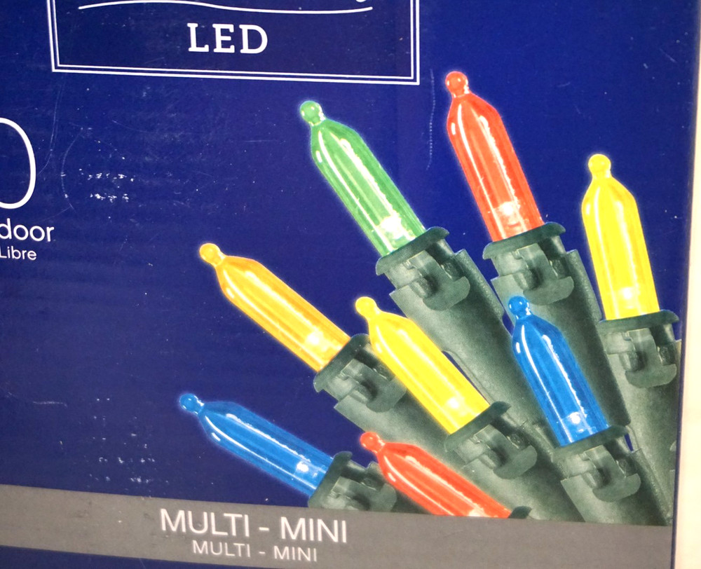 Celebrations LED 100 Multi Mini Lights 24.5 ft