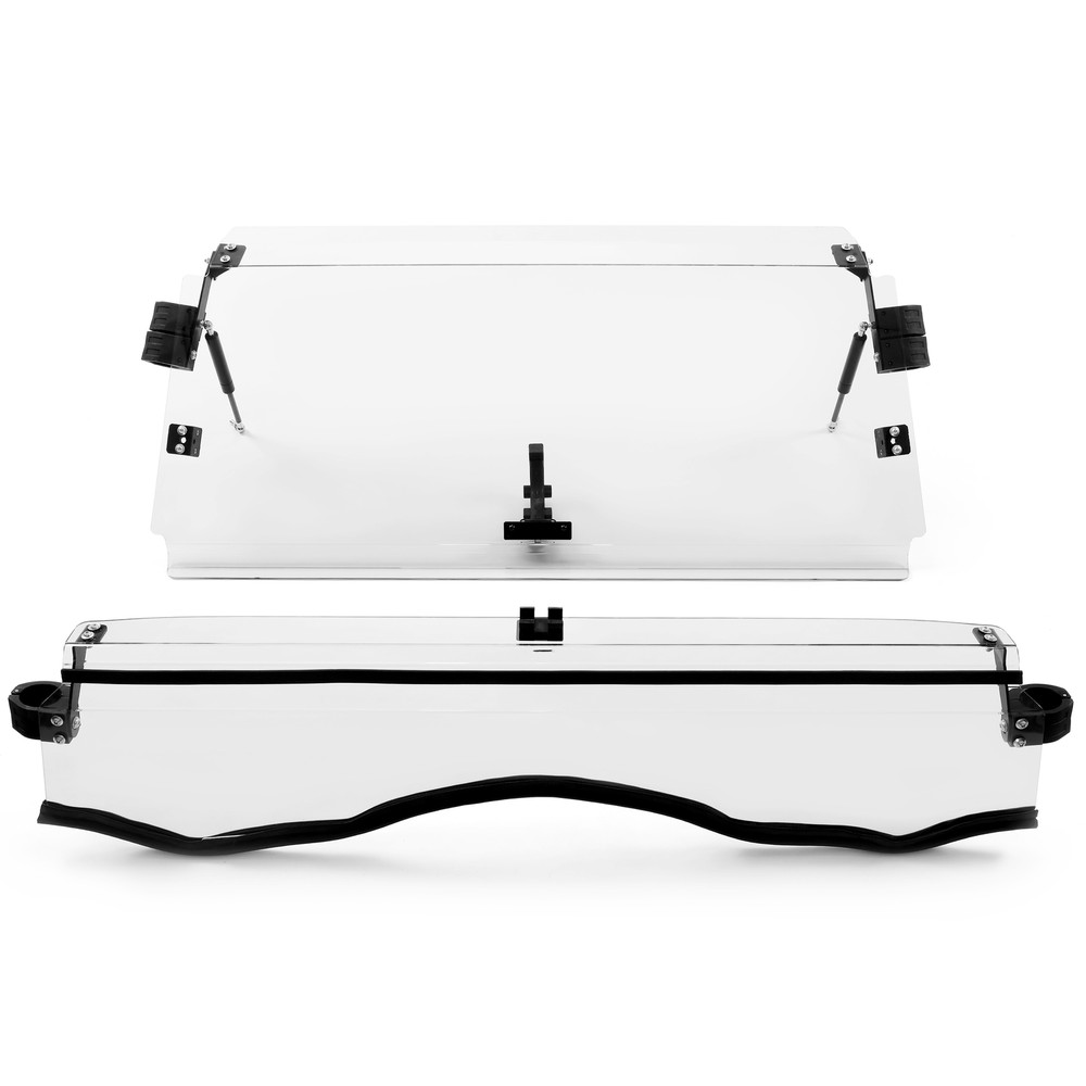 For 2011-2020 Can-Am Commander 800 / 1000/MAX Scratch Resistant Flip Windshield