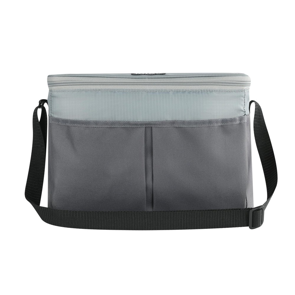 Monument Grey Collapse & Cool 12 Can Cooler Bag