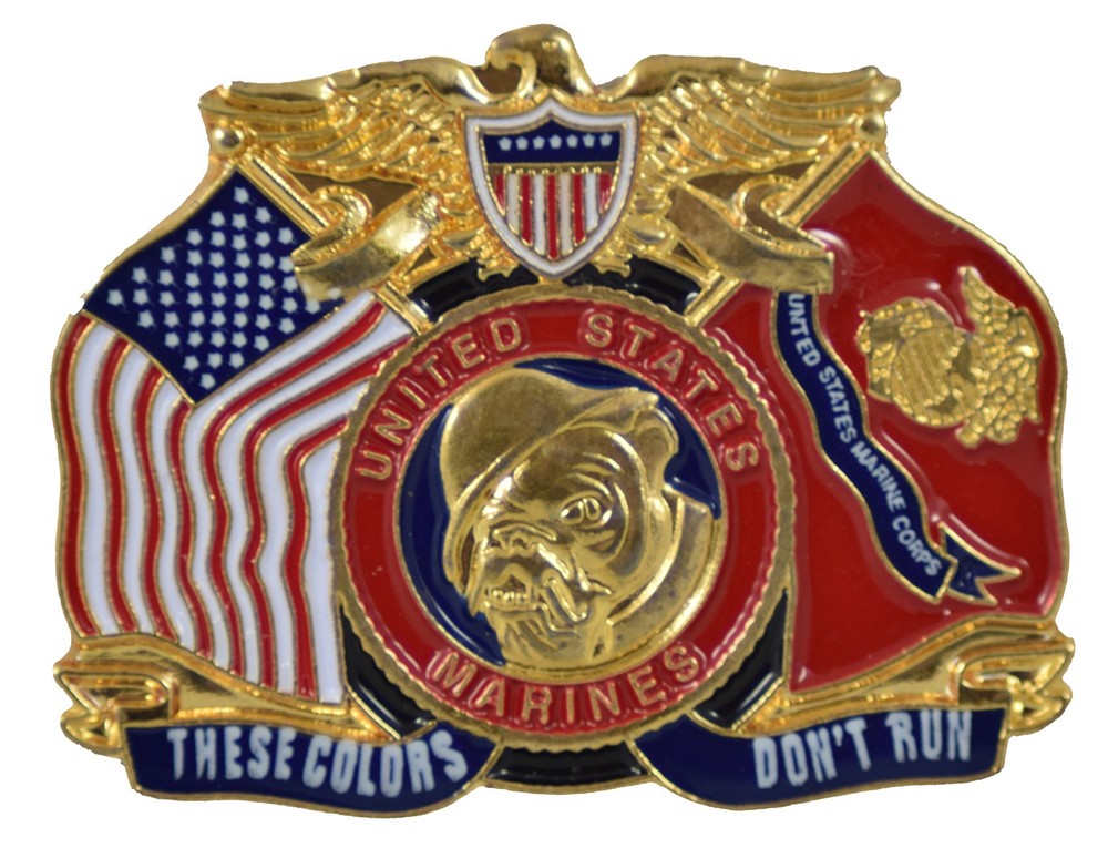 THESE COLORS DON'T RUN HAT PIN
