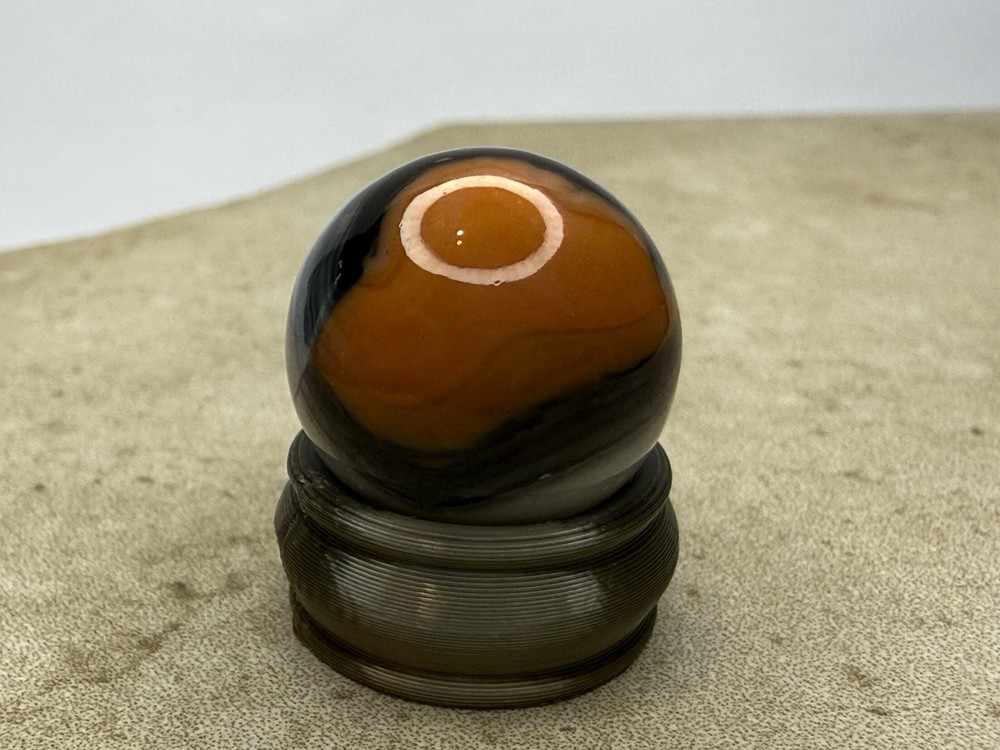 Glass Marble With Display Included lot #8334