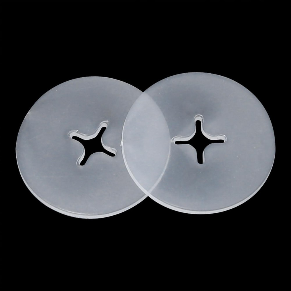 100 PCS Pegboard Hooks Wall Plugs Plastic Display Hook Stopper Oval Hole