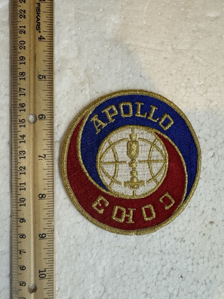 Vintage NASA Patch - Apollo Soyuz Test Project