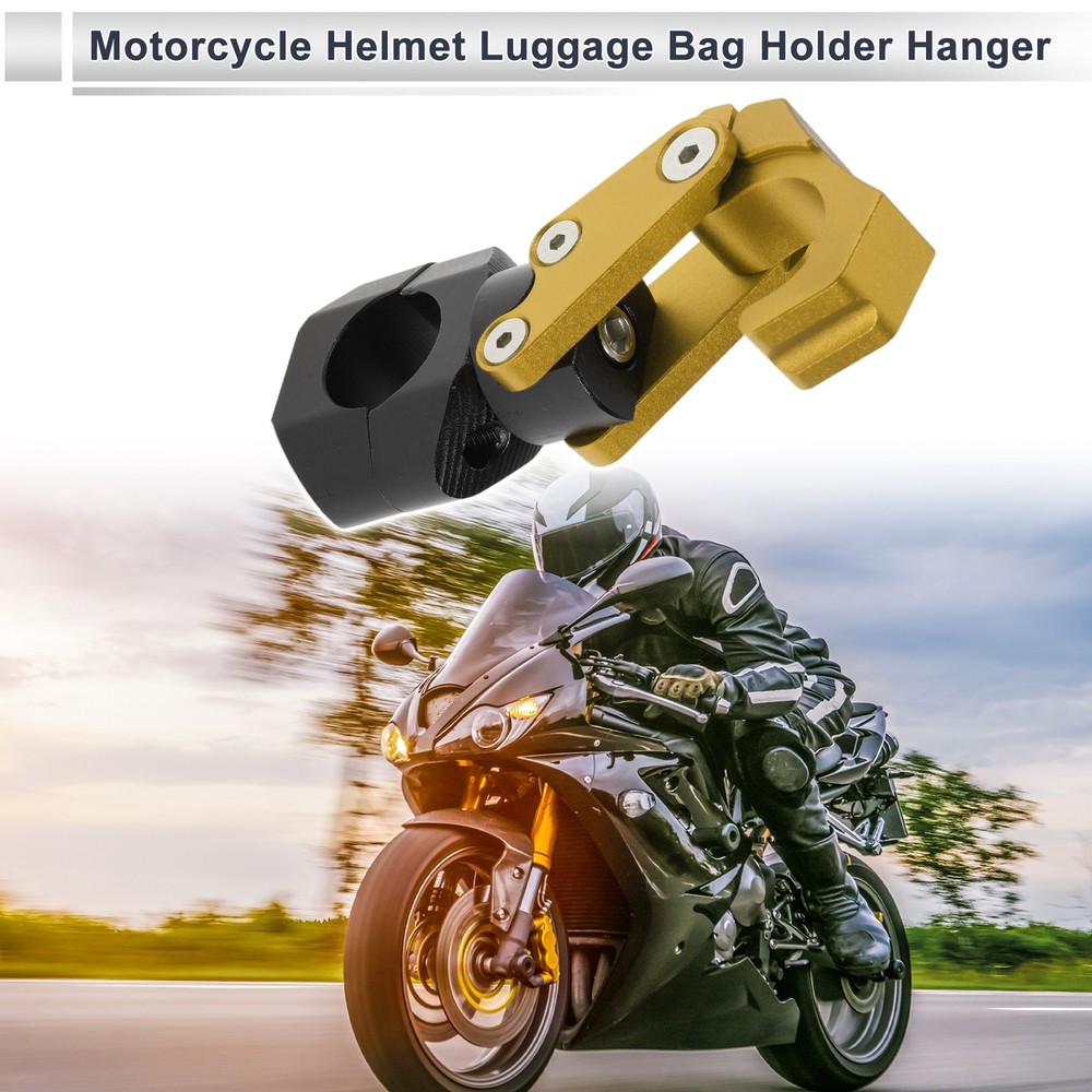 For motorcycle rectangular hook with key 1 set gold
