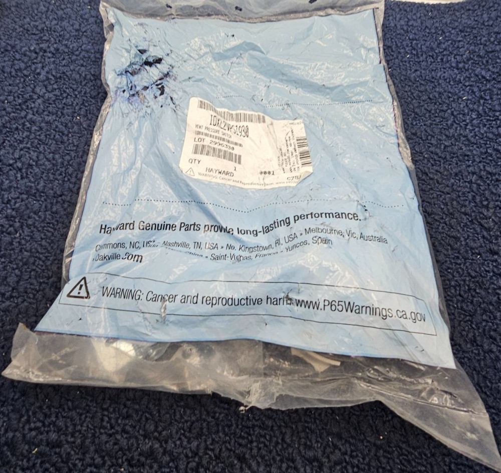 Hayward IDXL2VPS1930: Vent Pressure Switch