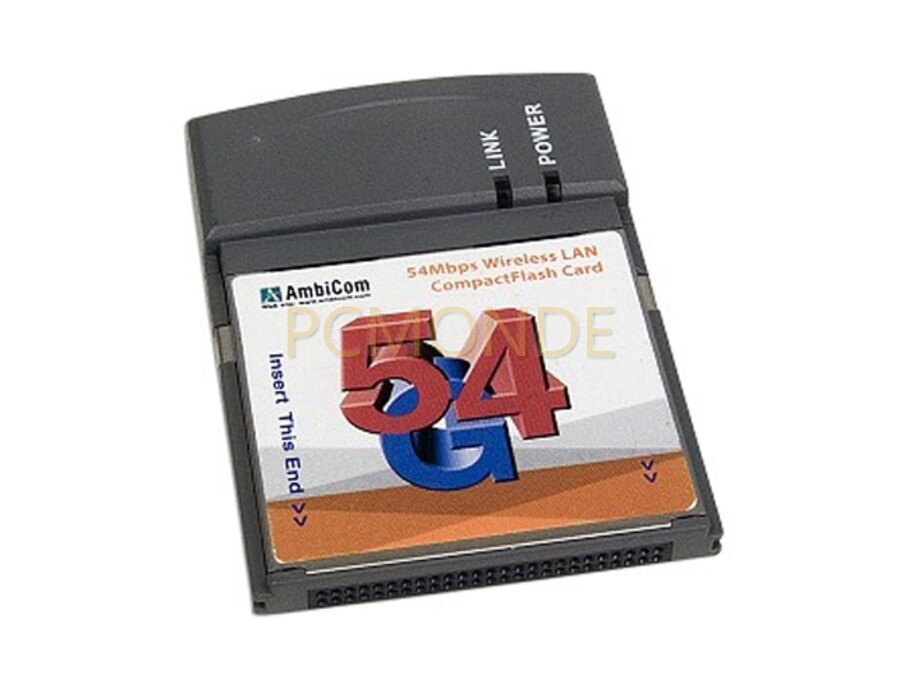 AmbiCom WL54-CF 802.11g Wireless CompactFlash Card - Grade A