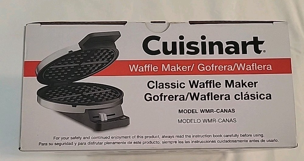 Cuisinart Classic Waffle Maker - Stainless Steel NIB