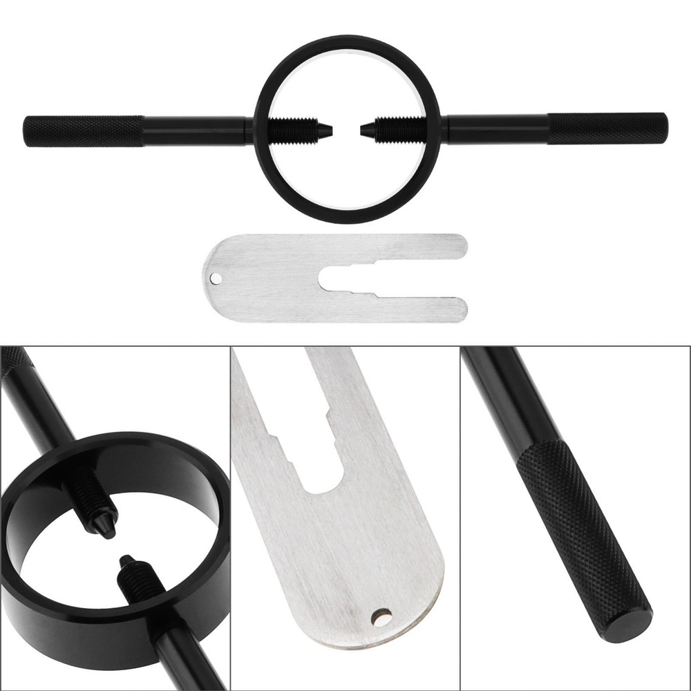 Motorcycle Fork Oil Level Tool, Fork Spring Compressor and Damper Rod Bleed Tool