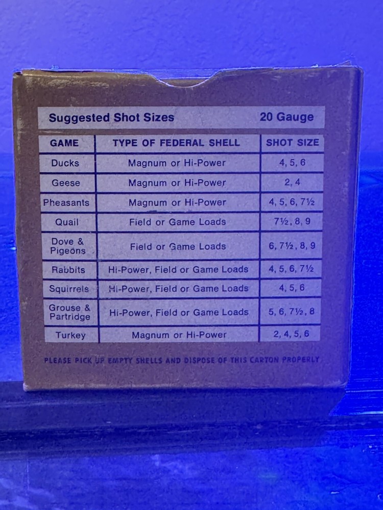 Federal Duck & Pheasant Ammo Box