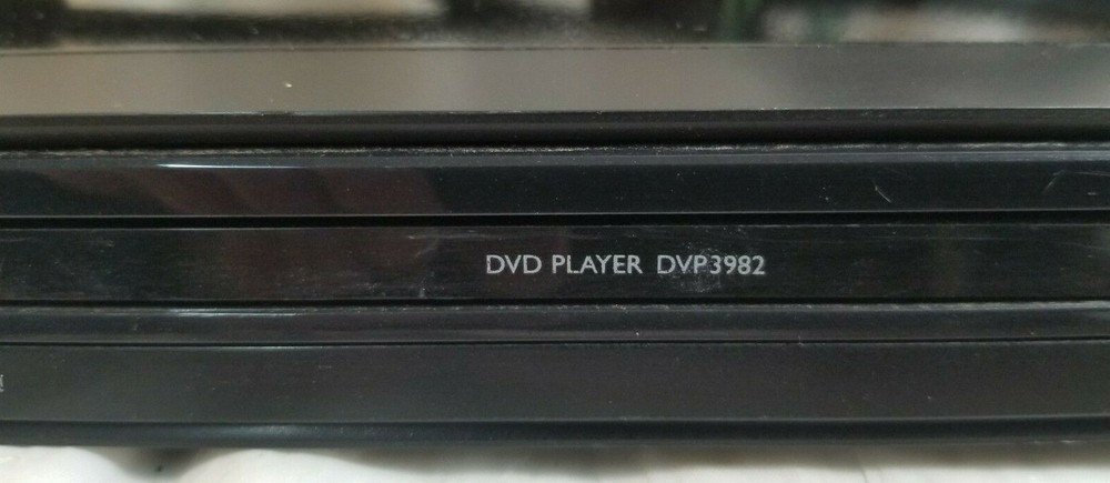 PHILIPS DVP3982 DVD Player NO Remote WORKING wo