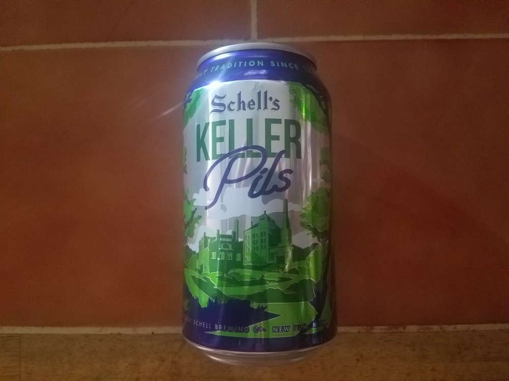 Schell's Keller Pils 12 oz craft beer can