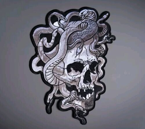 BEAR Large Back Patch for custom biker vest