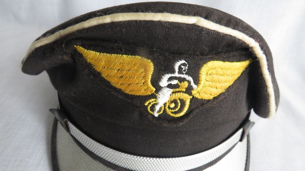 Vintage Motorcycle Cap 50's 60s