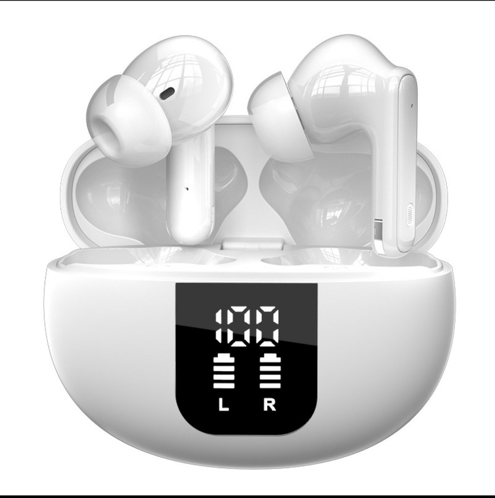Wireless Earbuds with Translator – Works w/ iPhone, Pixel, Samsung