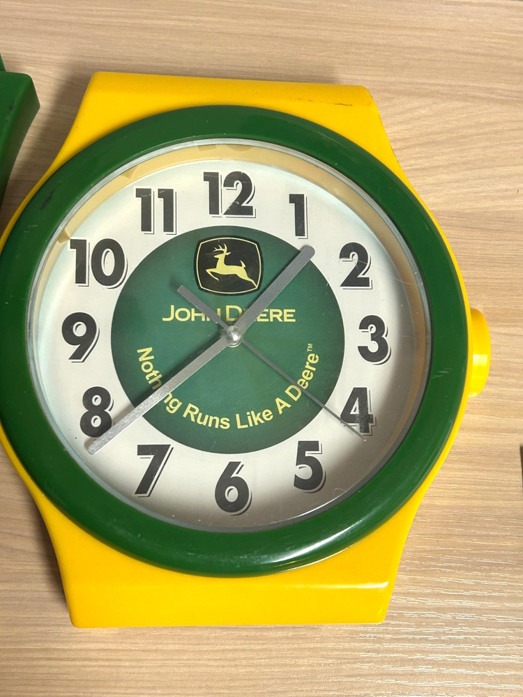 John Deere 3ft Wrist Watch Wall Clock