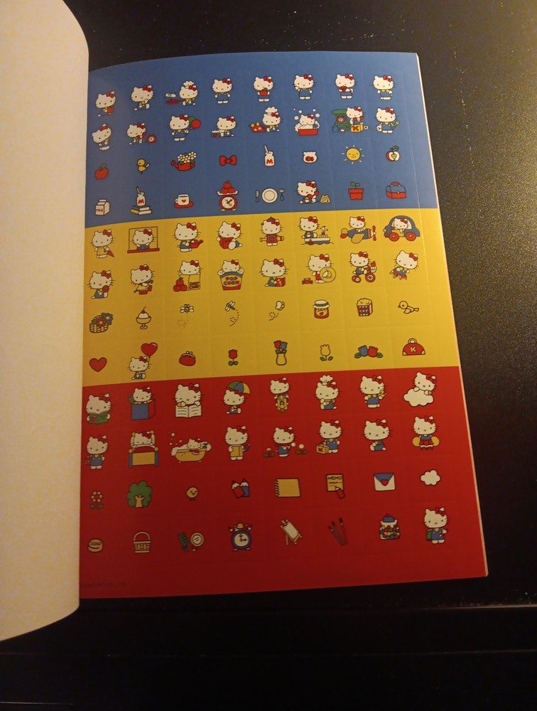 1000 STICKERS /STICKERBOOK HELLO KITTY NEW