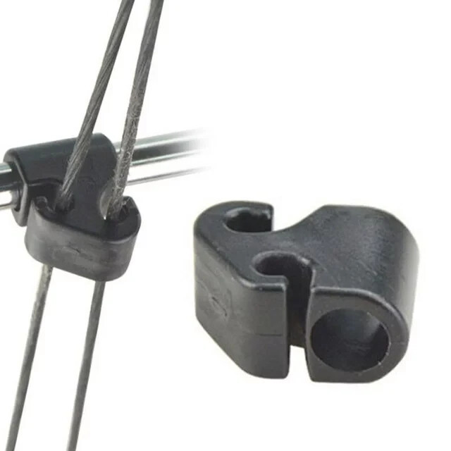 Bow Cable Slide 3/8'' Archery String Suppressor Rod Stabilizer Silencer #50138