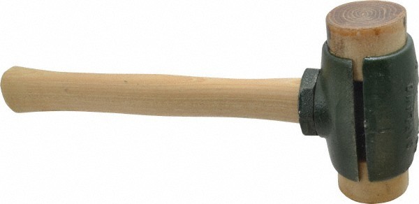 Garland 4 Lb Head 2" Face Rawhide Split Head Hammer Wood Handle