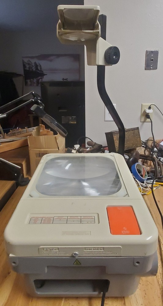 ELMO HP-L3550H Transparency Overhead Projector Tested Working Pre-owned School