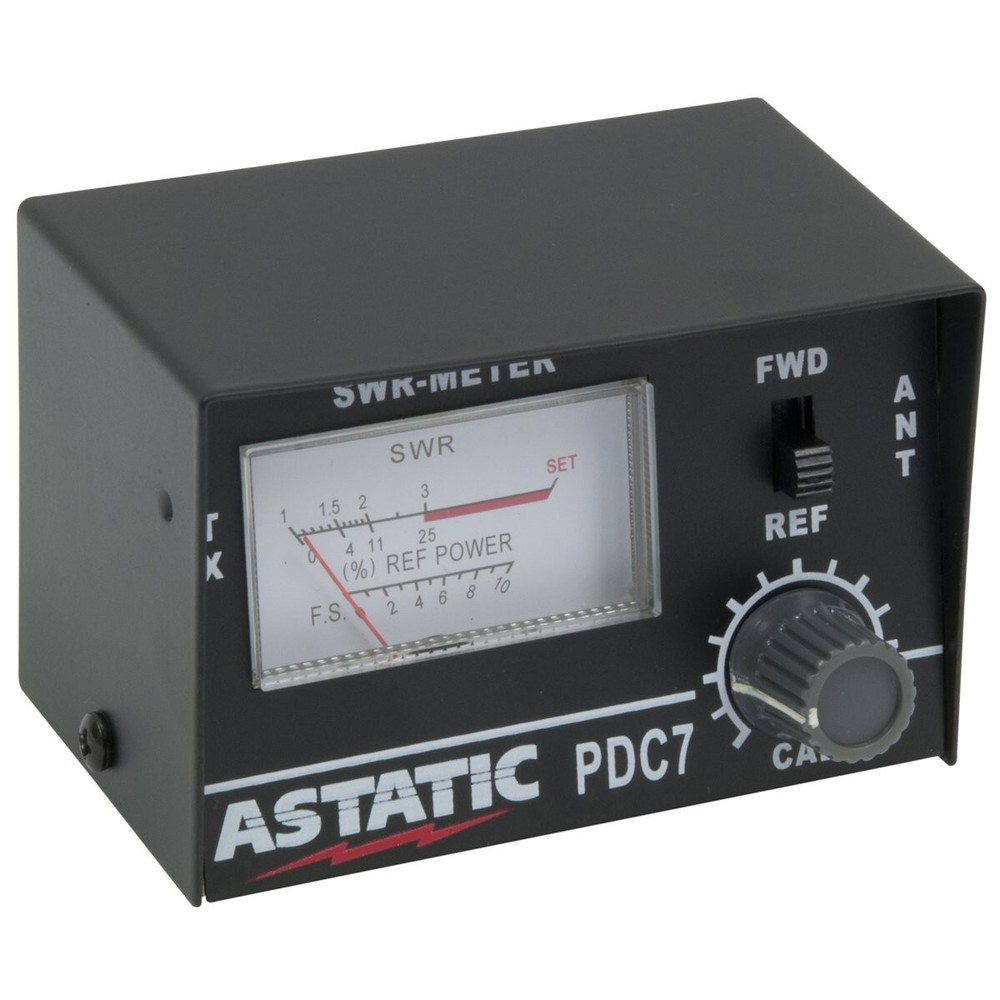 Astatic PDC7 Compact 3 Function SWR Meter - Item #: 302-01768