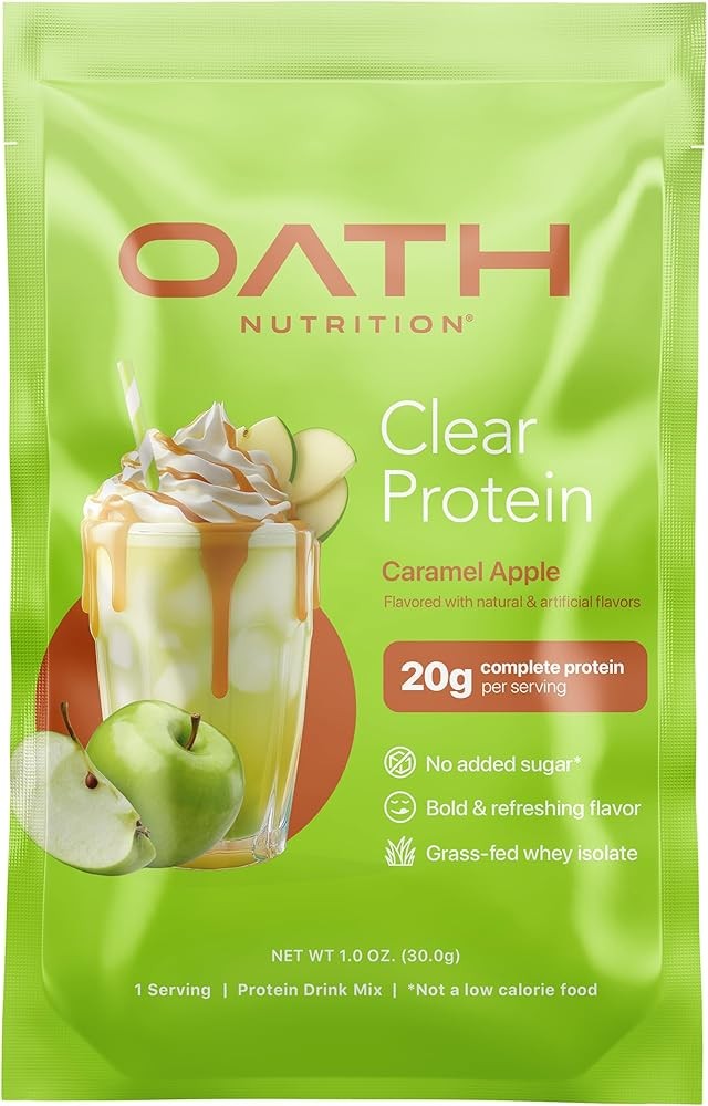 Oath Nutrit Clear Whey Isolate Protein Powder, Carel , plete