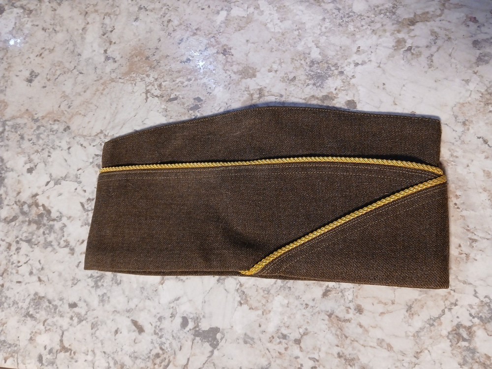 Vintage US Military Garrison Side Cap Year Unknown