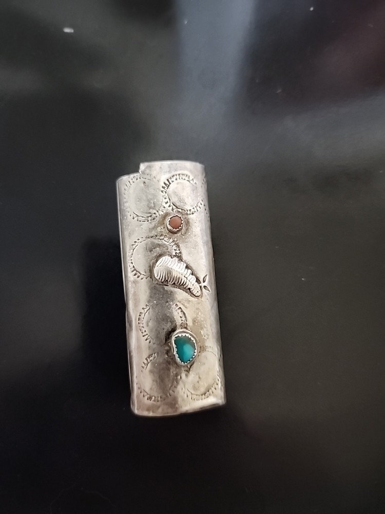 Sterling Silver Lighter Case