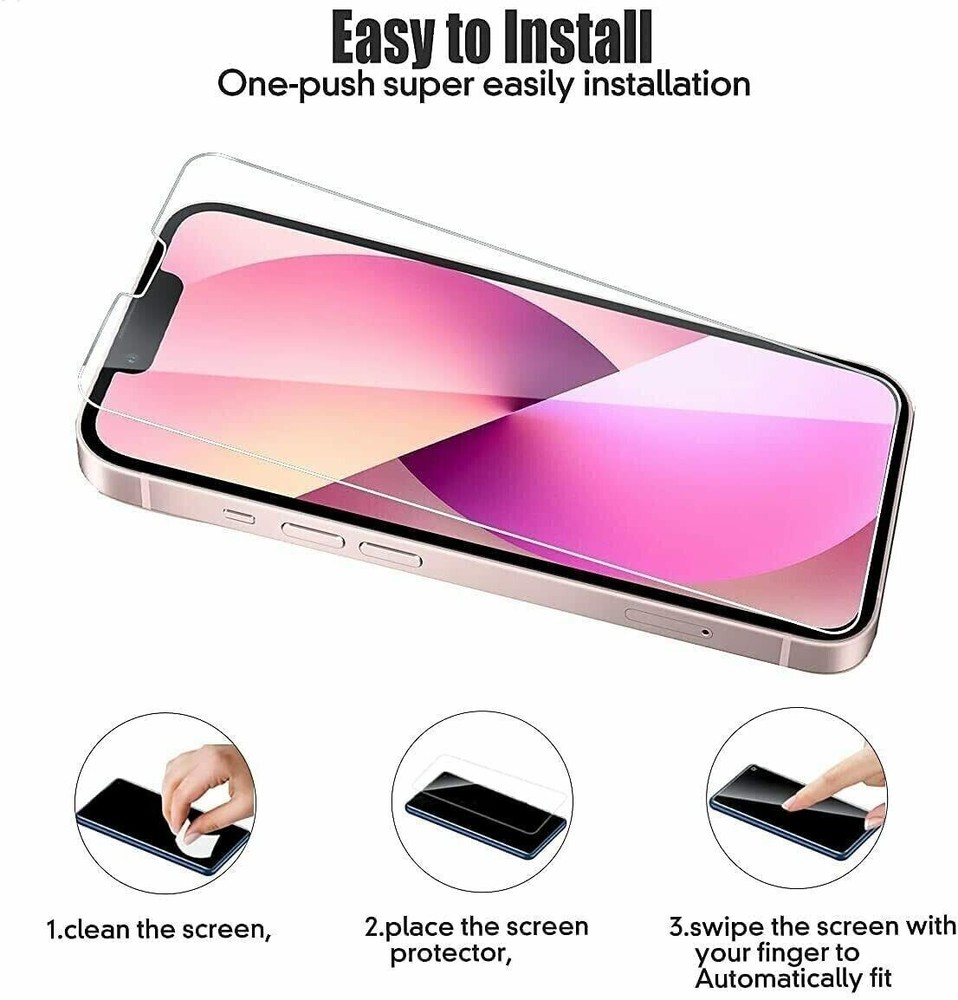TEMPERED GLASS SCREEN PROTECTOR For REALME 9 PRO PLUS FULL COVERAGE GORILLA LCD