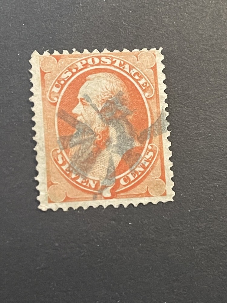 US Stamp - #149 - USED - 7 cent Stanton Issue - CV $100 - Fancy Cancel