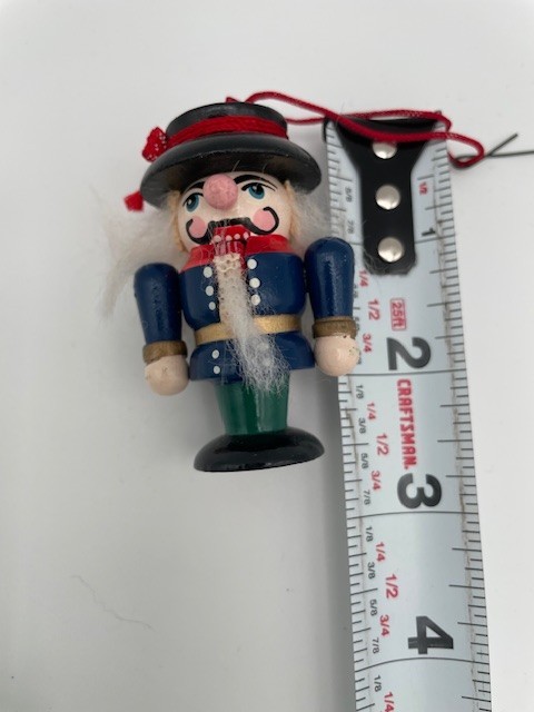 Vintage Ames Nutcracker Ornaments--2.5"