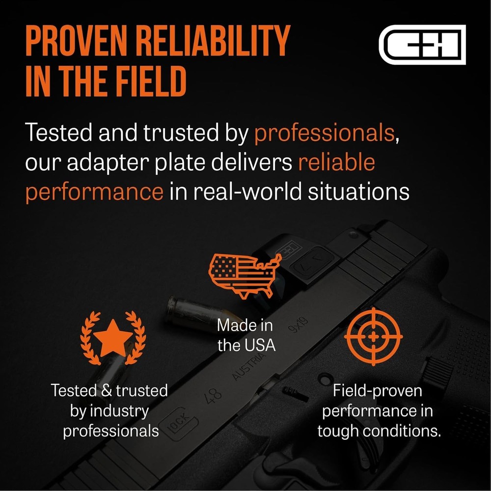 Precision Red Dot Mount for Springfield Hellcat & Holosun