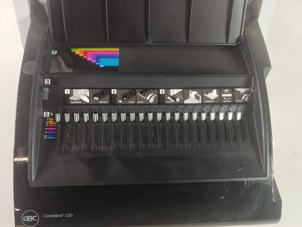 GBC CombBind C20 Manual Binding Machine For Parts