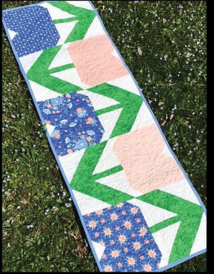 Flowers For Mom Table Runner Quilt Pattern