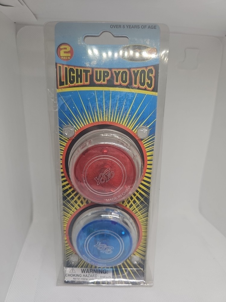 Light Up Yo Yos Blue/Red Greenbrier - NEW