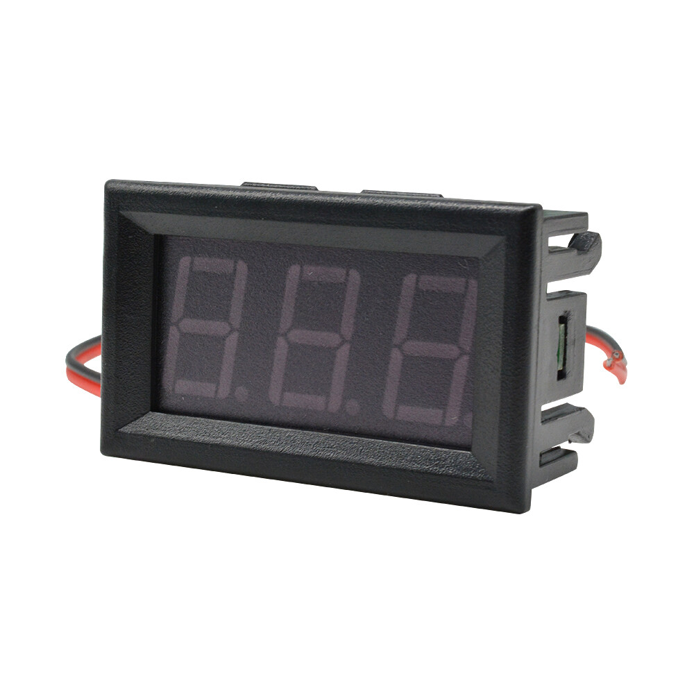 0.56"LED Red 2-Wire Voltmeter Digital Voltage AC70-500V Panel Volt Ammeter Meter