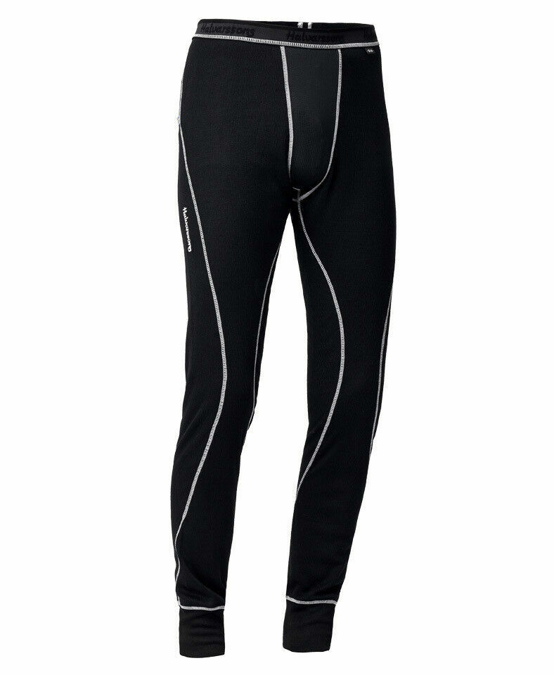 Halvarssons Light Long Motorcycle Base Layer Trousers - Black Small