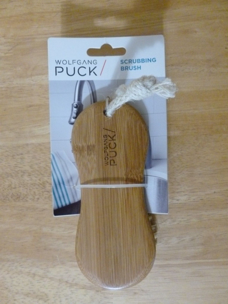Wolfgang Puck Bamboo Kitchen Scrubbing Brush