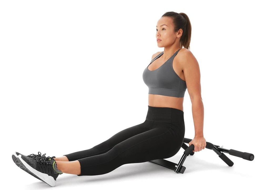 Multi-Function Pull-Up Bar, Black Suitable for family fitness use