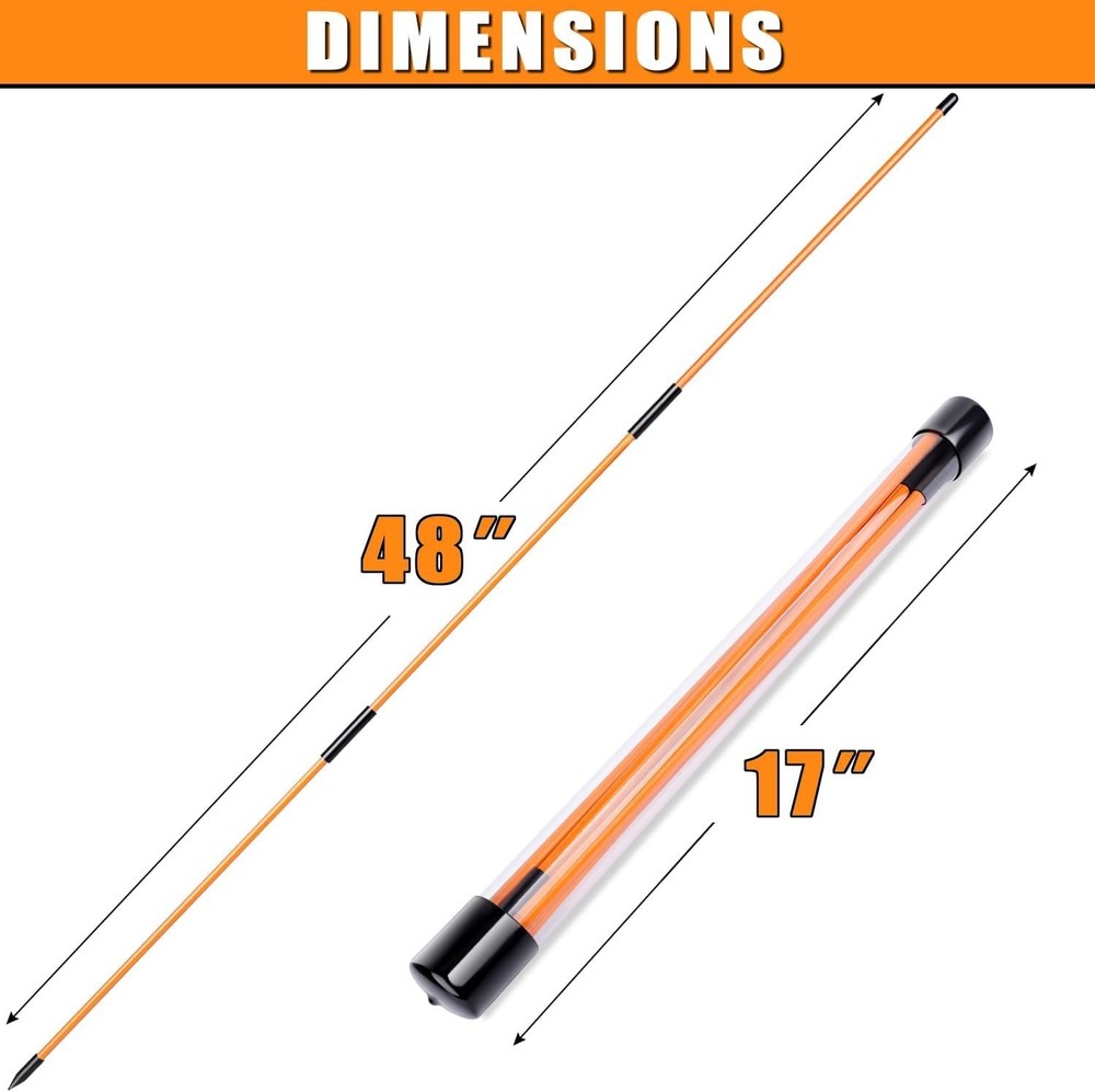 Professional Collapsible Golf Alignment Sticks, 48" Alignment Golf Stick Idea...